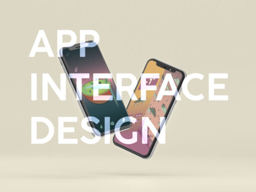 App interface design